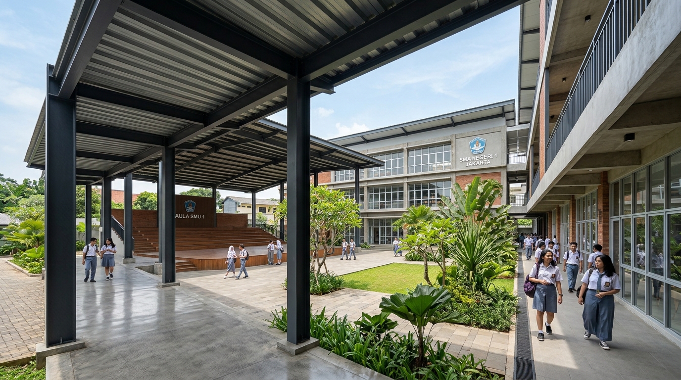 Proyek SMAN 2 Tangerang